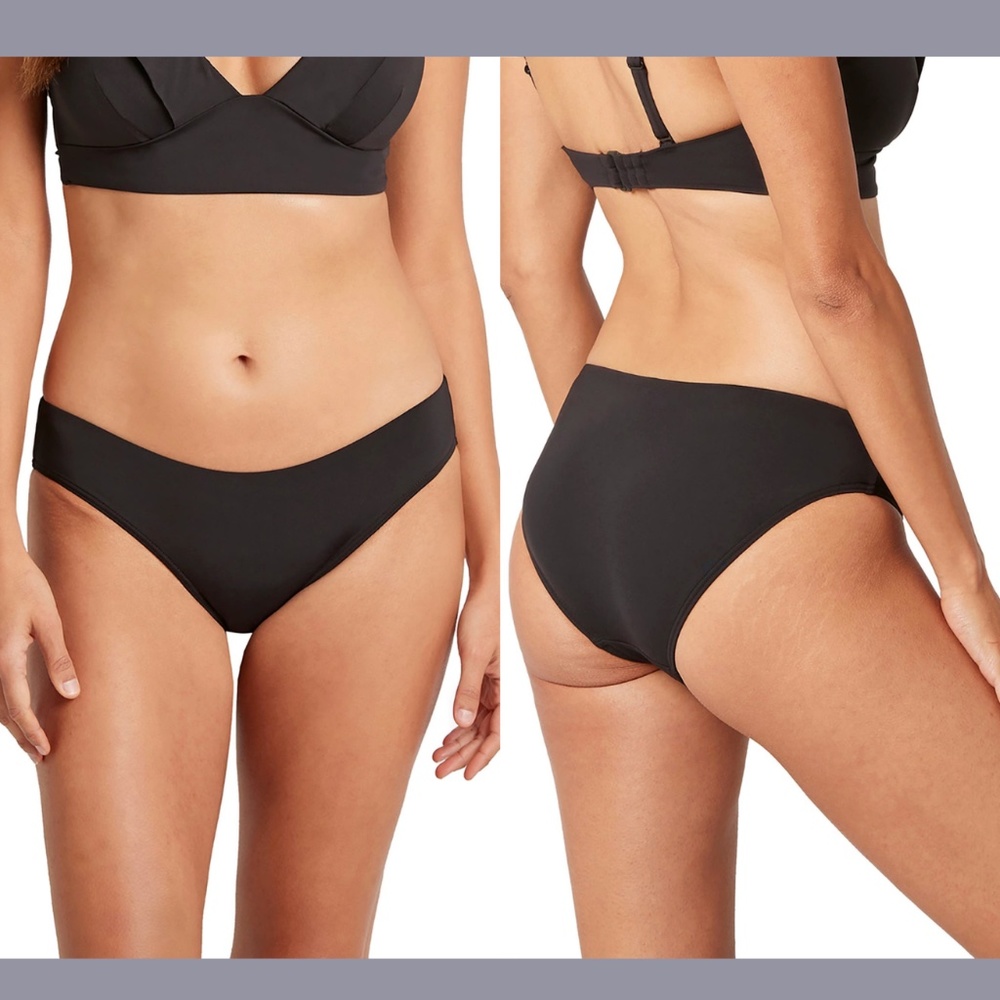 NWT Sea Level [ 10 US/‎ 14 UK ] Essential Regular Bikini Bottoms in Black
